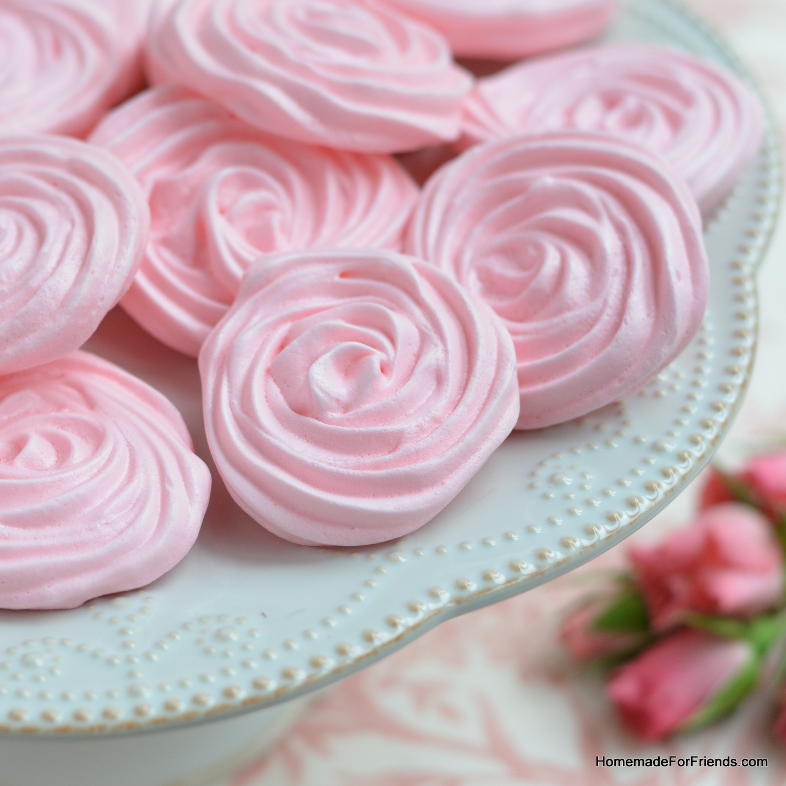 A raspberry rose meringue by any other name would taste just as sweet!