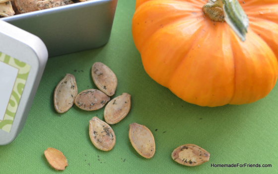 Dill Flavored Pumpkin Seeds | Homemade For Friends