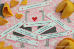 At a loss for words? Then declare your love with these food inspired fortune cookie messages!