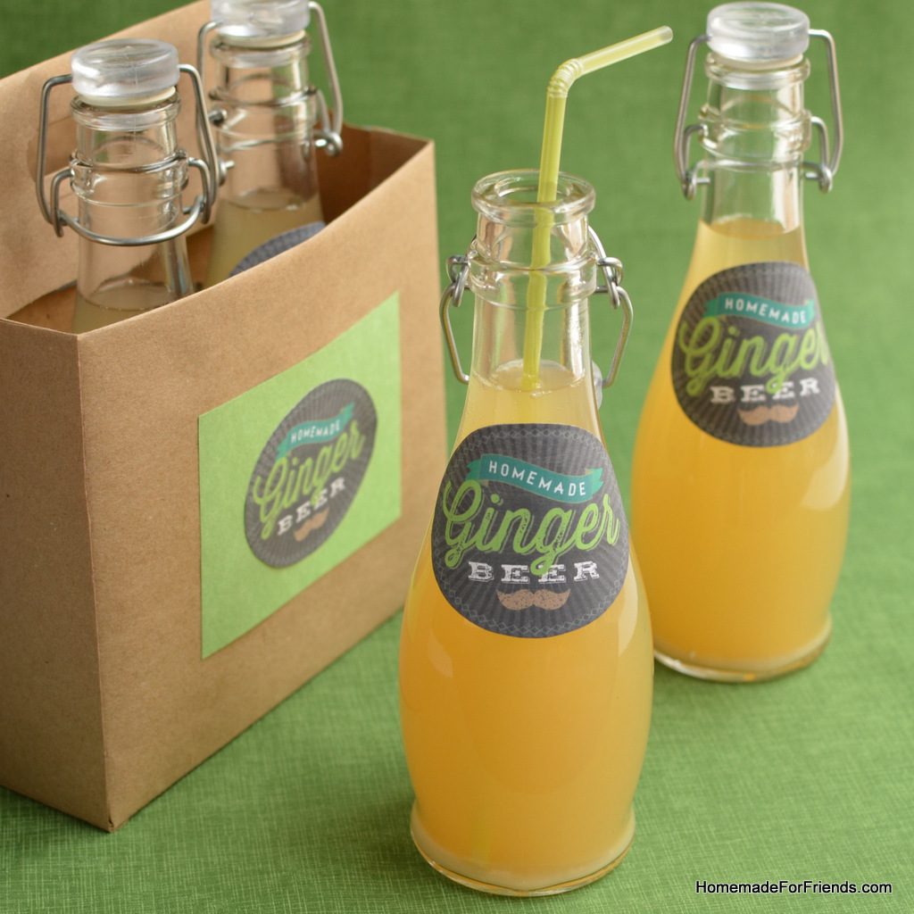 Reward your taste buds with the refreshingly light, sweet and tangy flavors of homemade ginger beer.