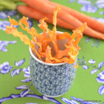 Homemade Carrot Curl Chips