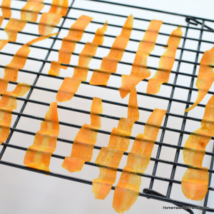 How to Make Homemade Carrot Curl Chips