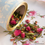 Floral Herbal Tea: A perfect homemade gift and recipe for everything from Mother's Day to Wedding Favors!